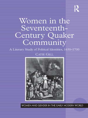 cover image of Women in the Seventeenth-Century Quaker Community
